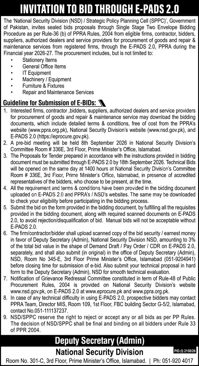 Tender Document