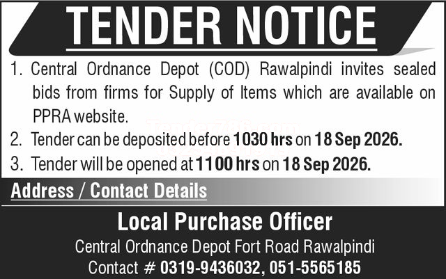 Tender Document