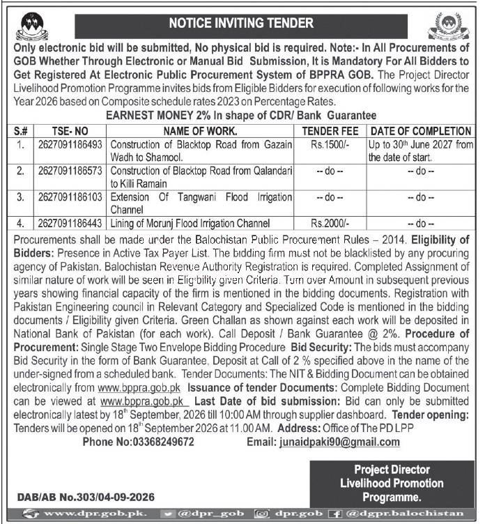 Tender Document