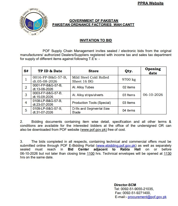 Tender Document