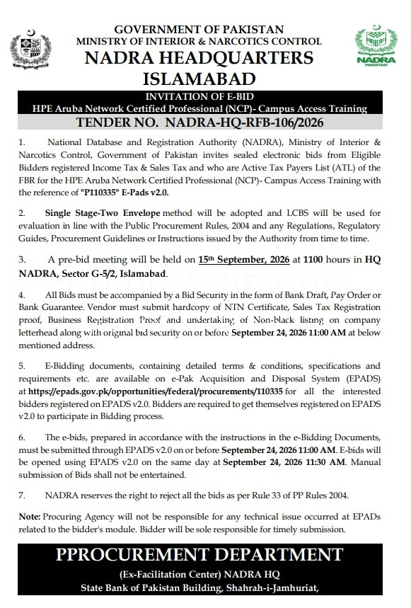 Tender Document