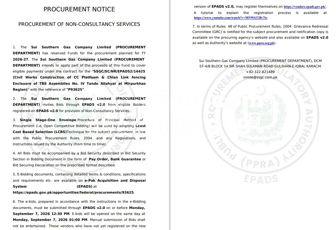Tender Document