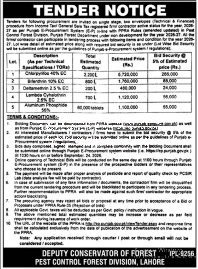 Tender Document