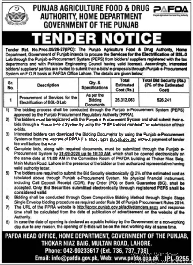 Tender Document