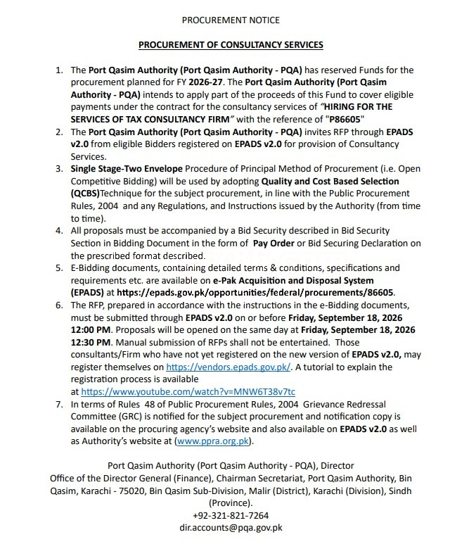 Tender Document
