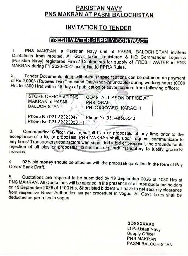 Tender Document