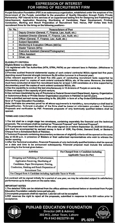 Tender Document