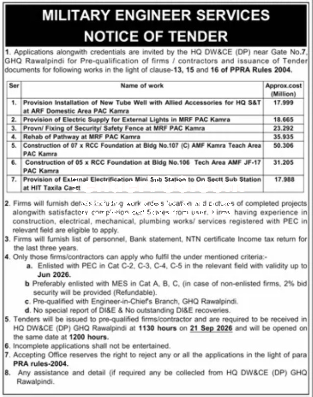 Tender Document