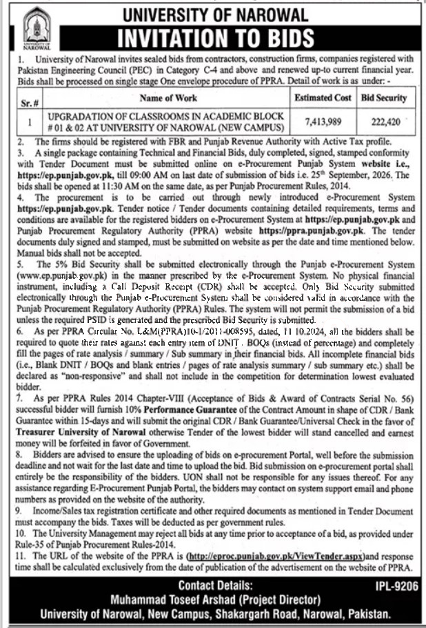Tender Document