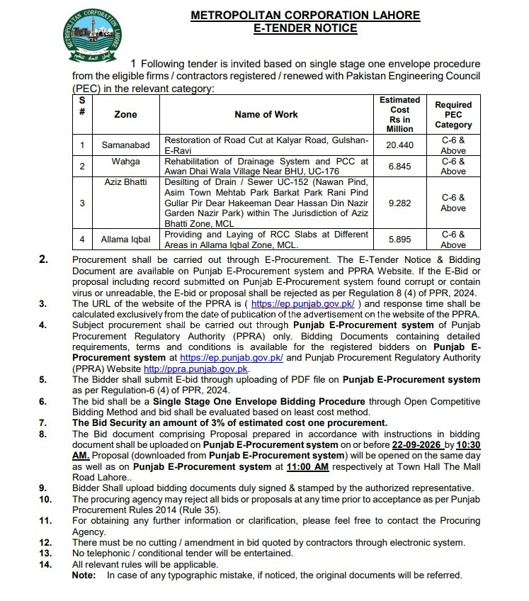 Tender Document