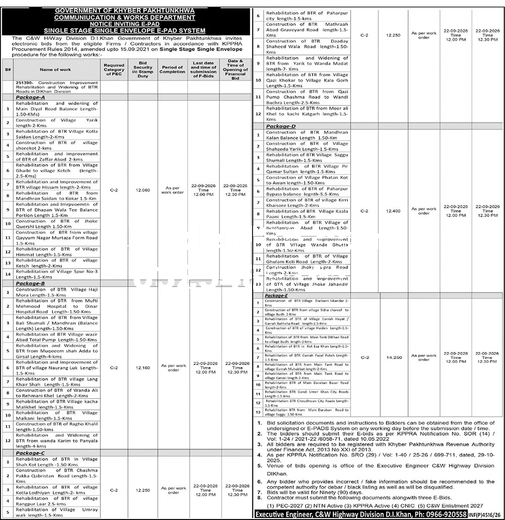 Tender Document