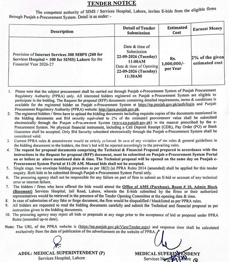 Tender Document