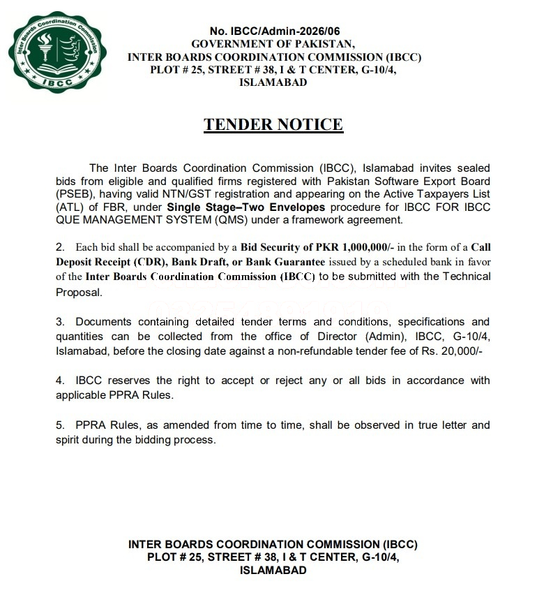 Tender Document
