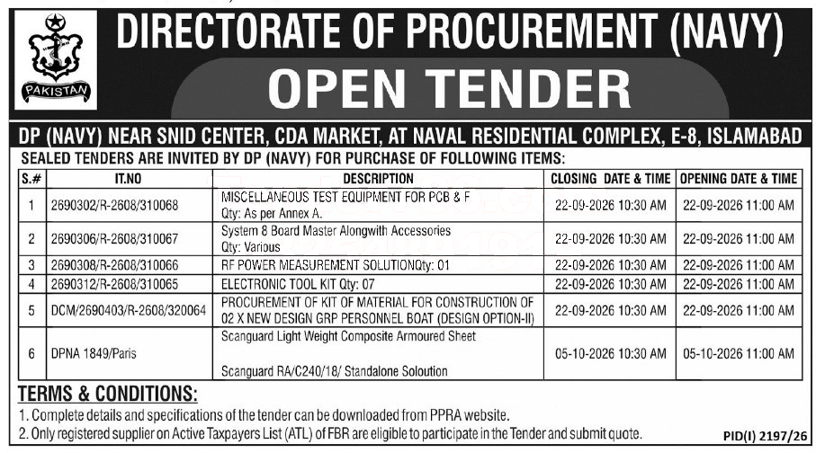 Tender Document