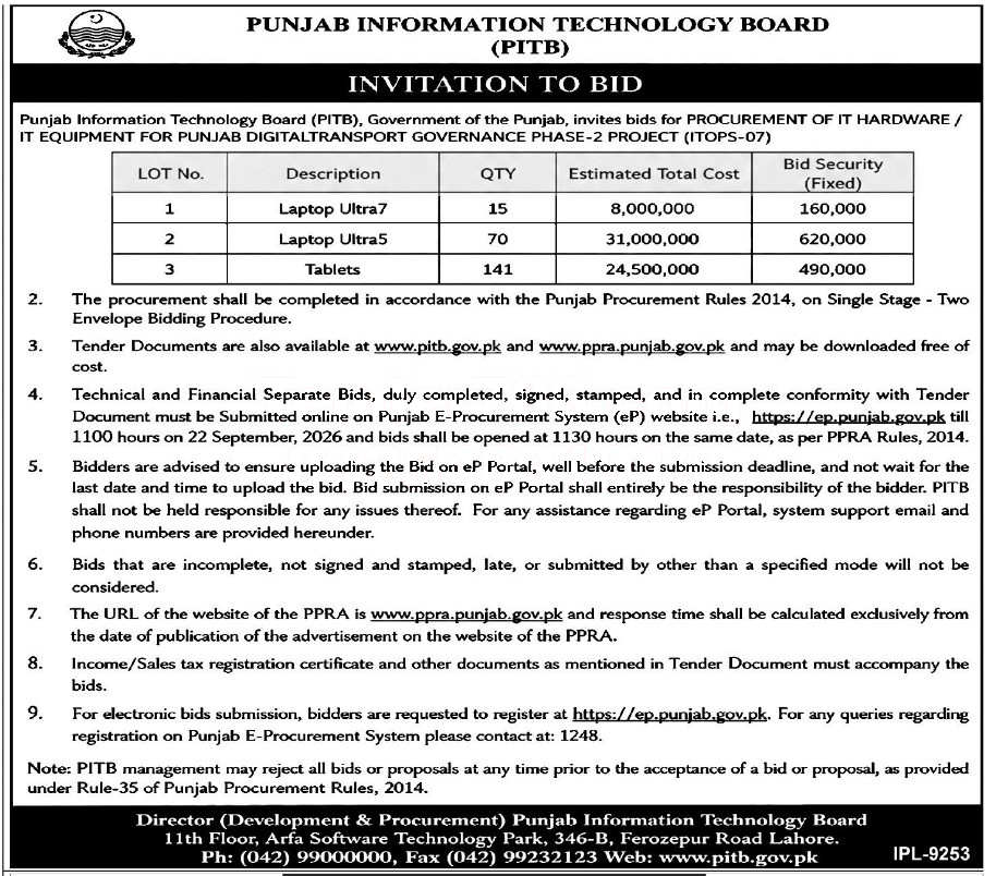 Tender Document