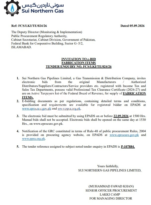 Tender Document