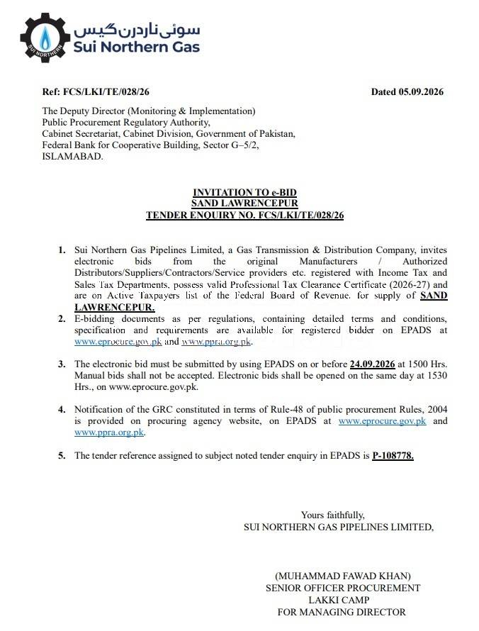 Tender Document