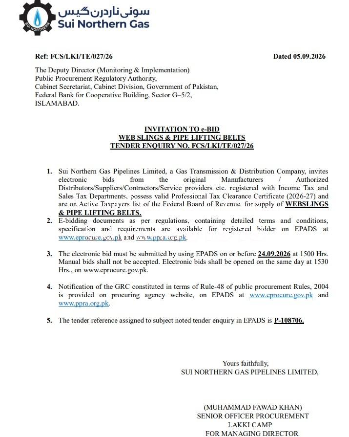 Tender Document