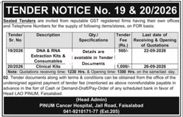 Tender Document
