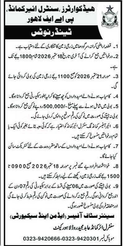 Tender Document