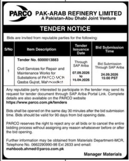 Tender Document