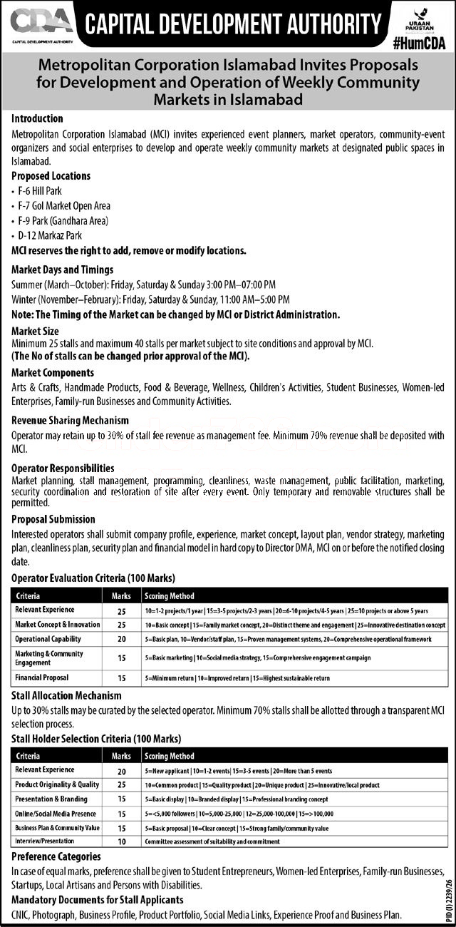 Tender Document
