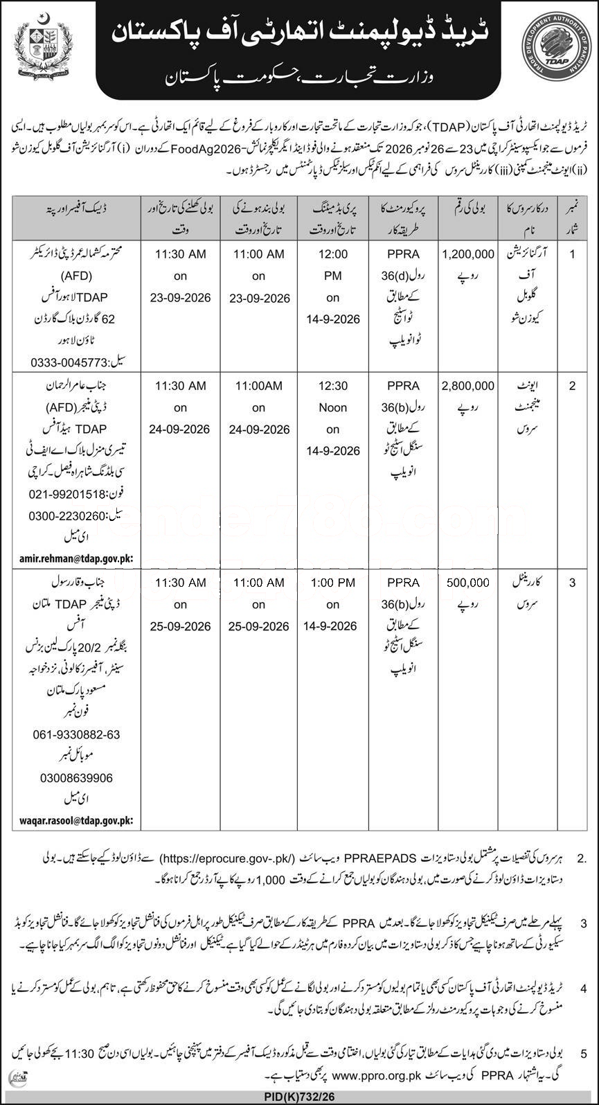 Tender Document