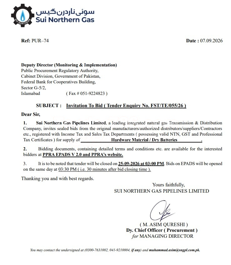 Tender Document