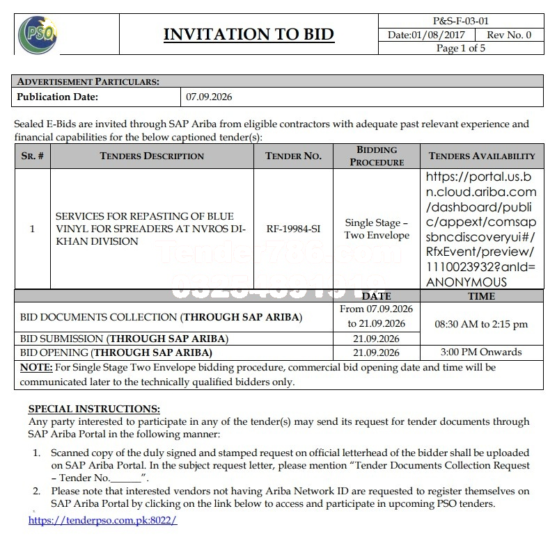 Tender Document