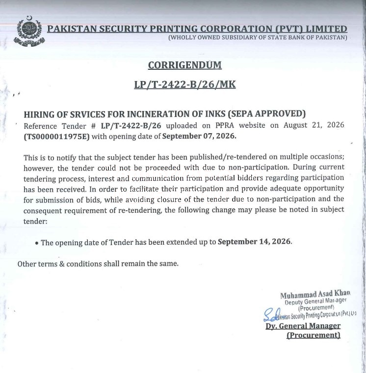 Tender Document