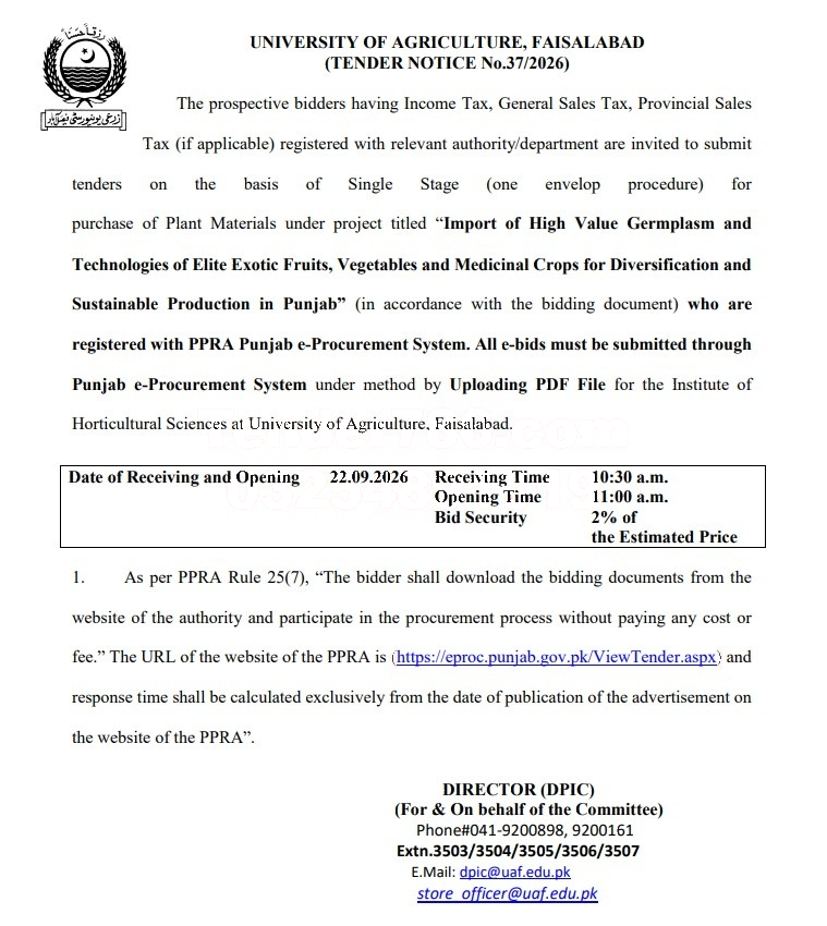 Tender Document