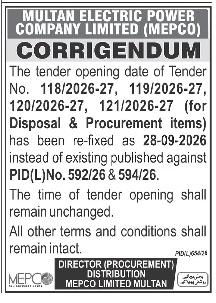 Tender Document