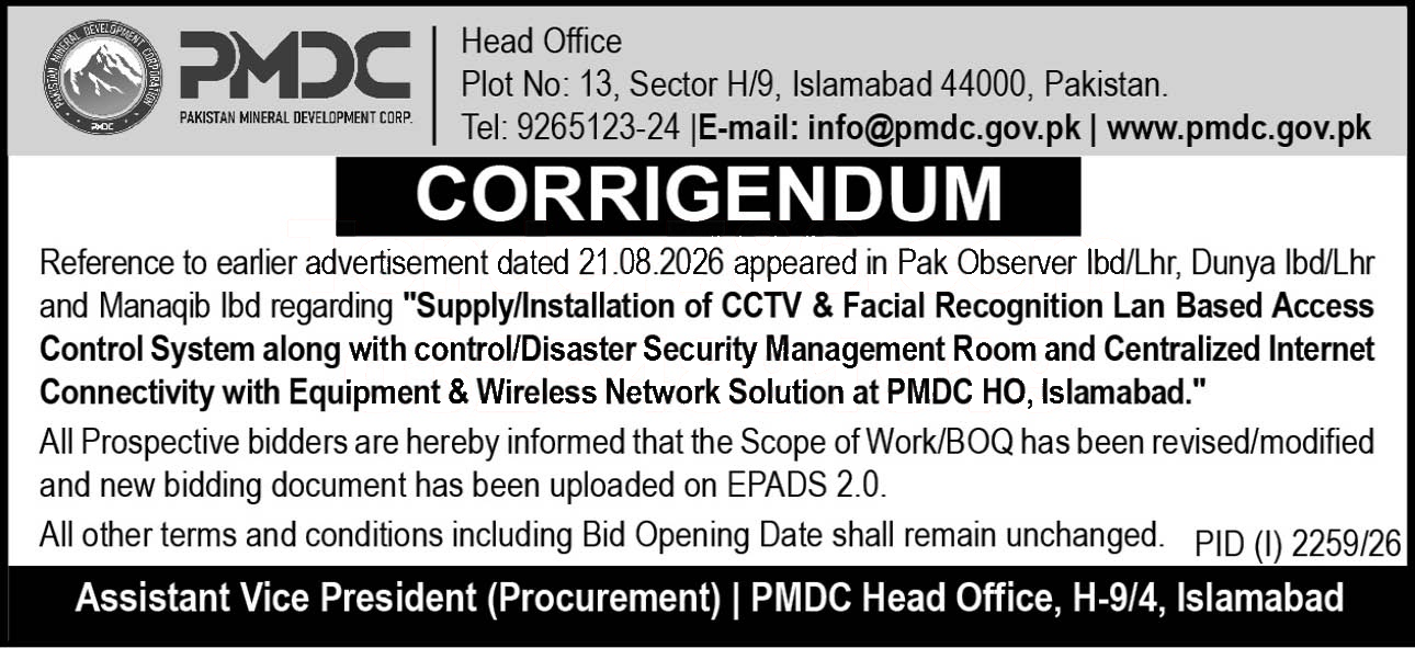 Tender Document