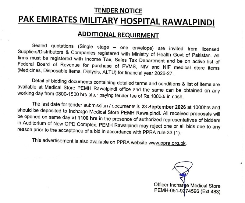 Tender Document