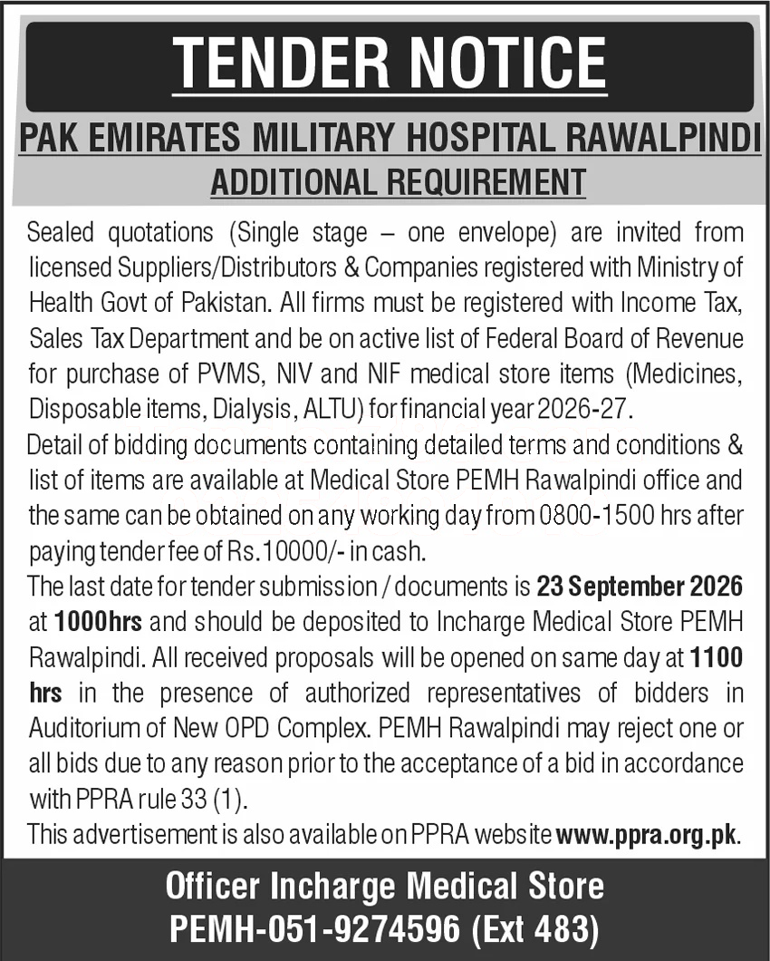 Tender Document