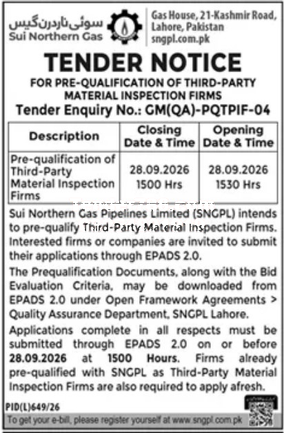 Tender Document