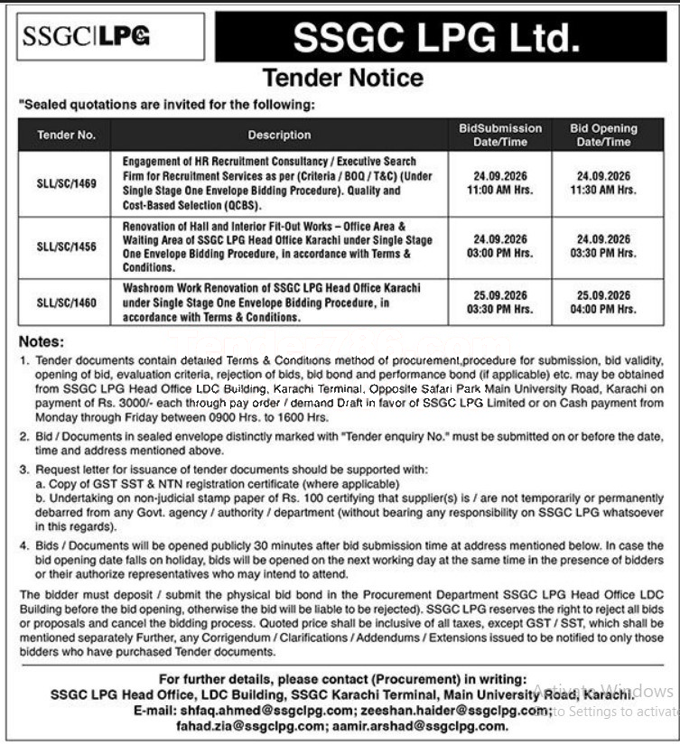 Tender Document