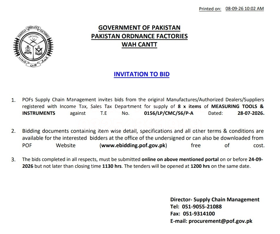 Tender Document