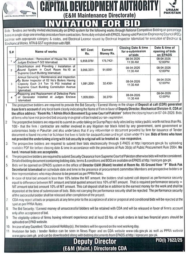 Tender Document