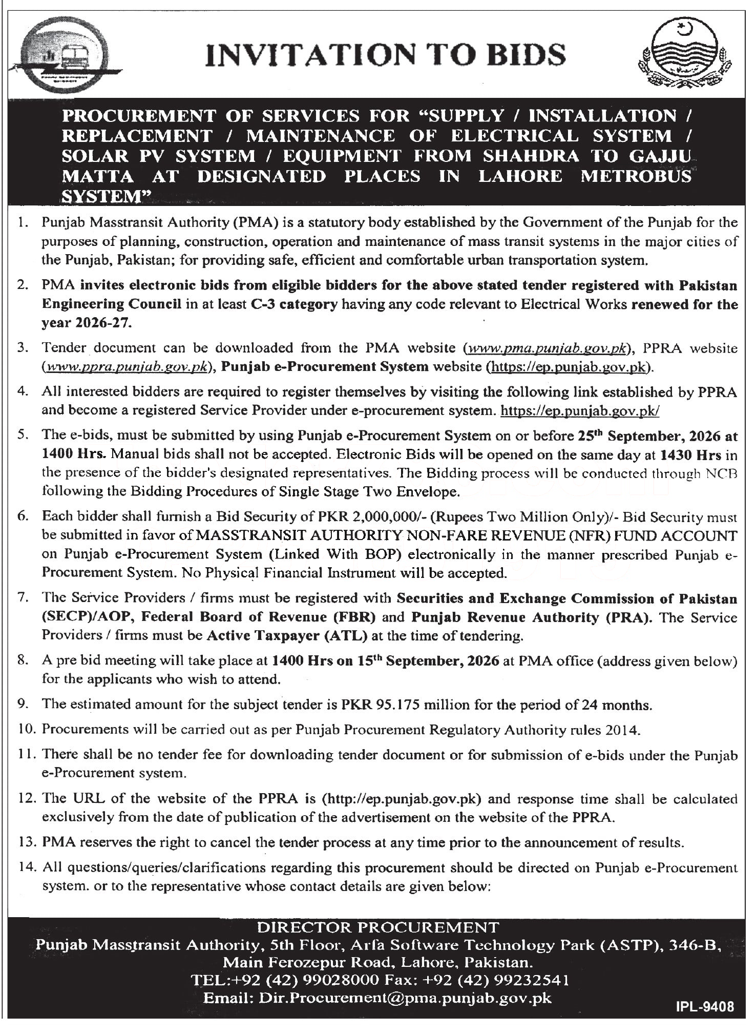 Tender Document