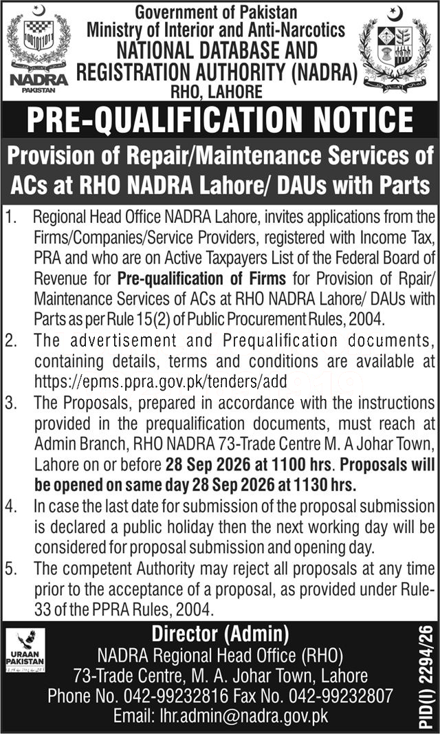 Tender Document