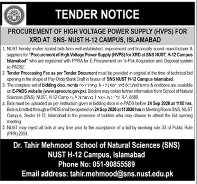 Tender Document
