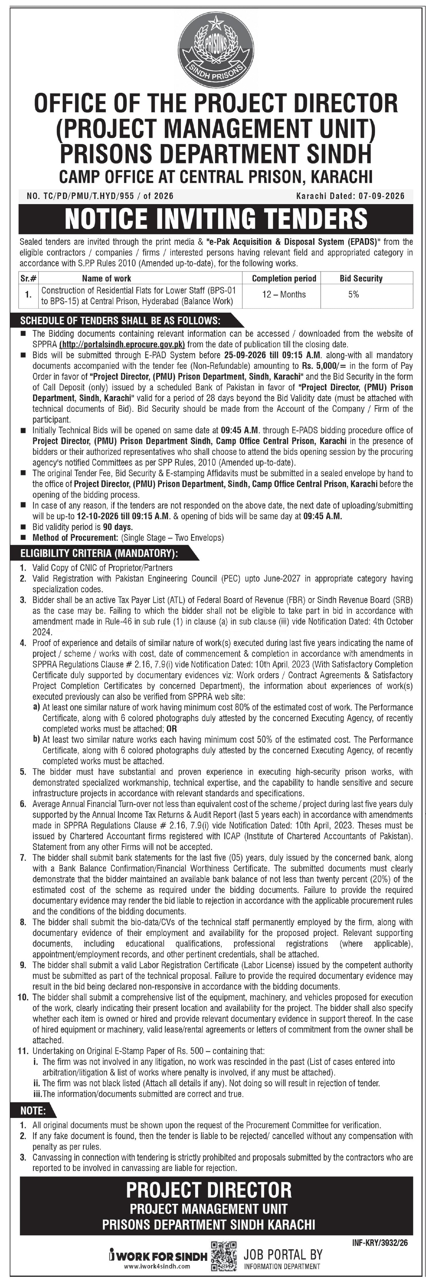 Tender Document