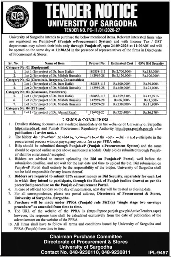 Tender Document
