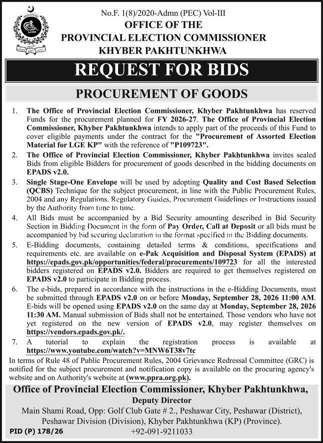Tender Document