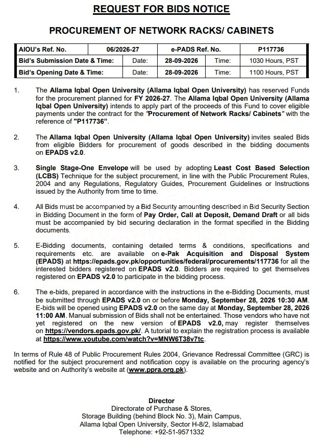 Tender Document