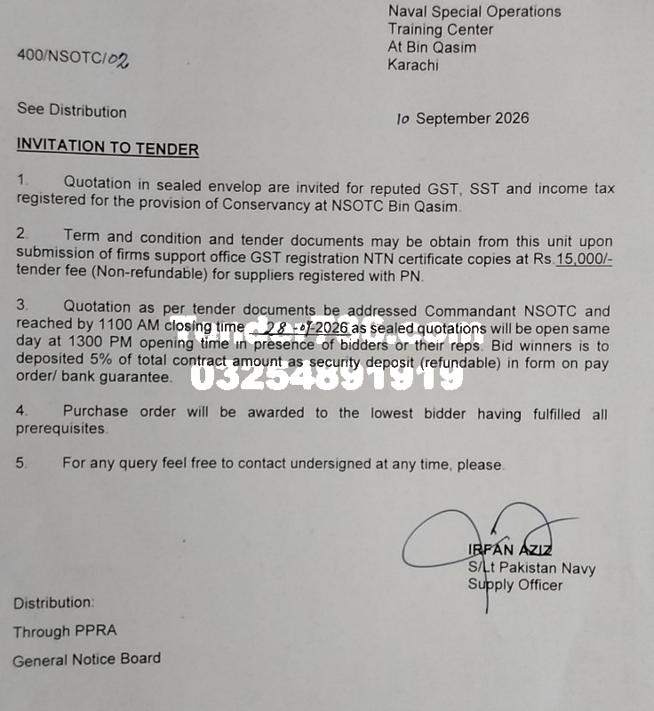 Tender Document