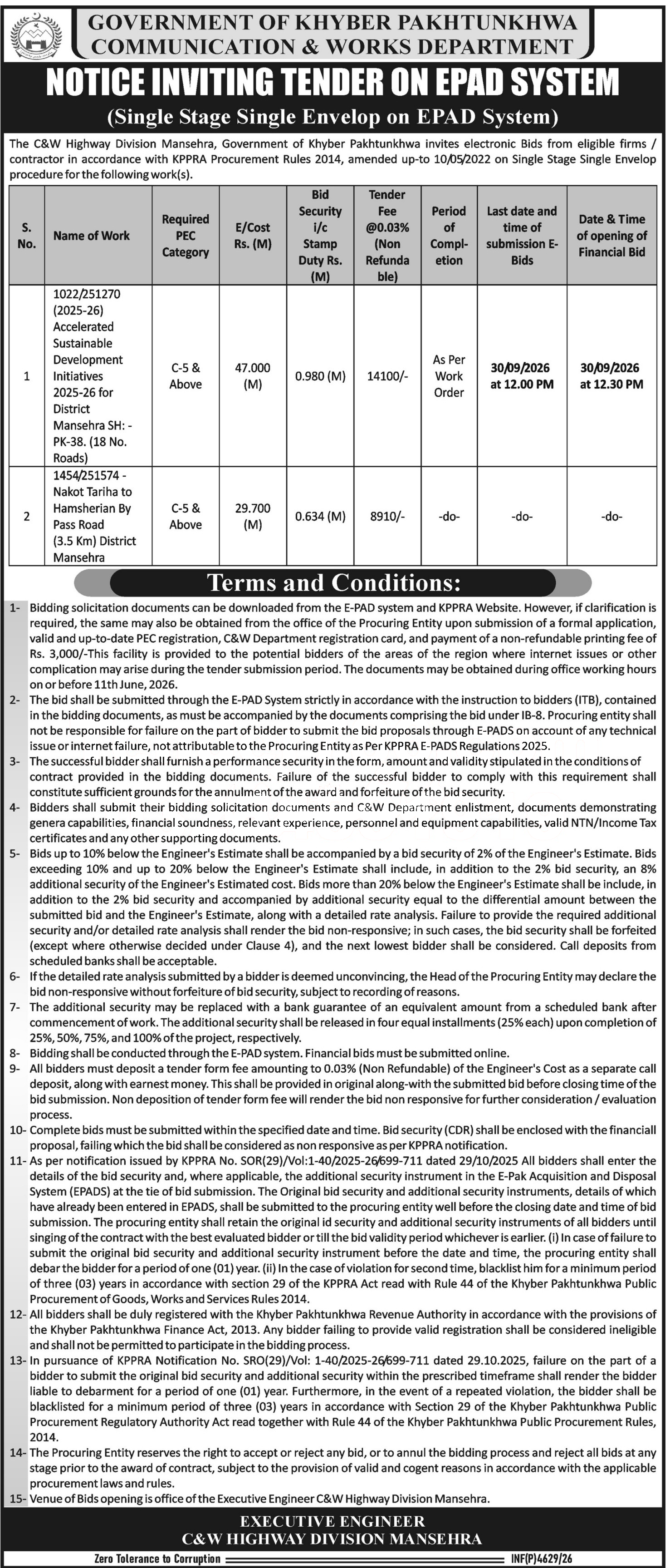 Tender Document