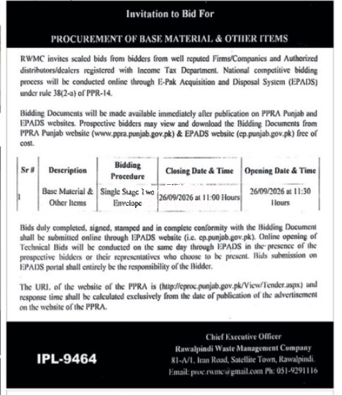 Tender Document