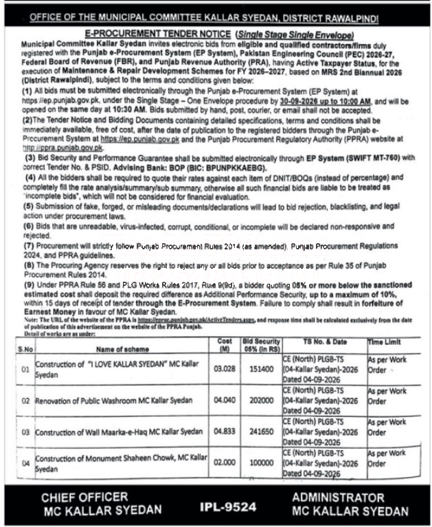 Tender Document